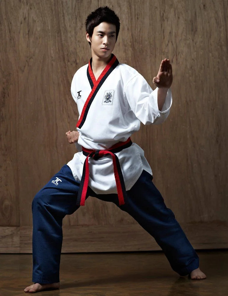 JC Poomsae Diamond Male Cadet Poom Uniform - WT Approved