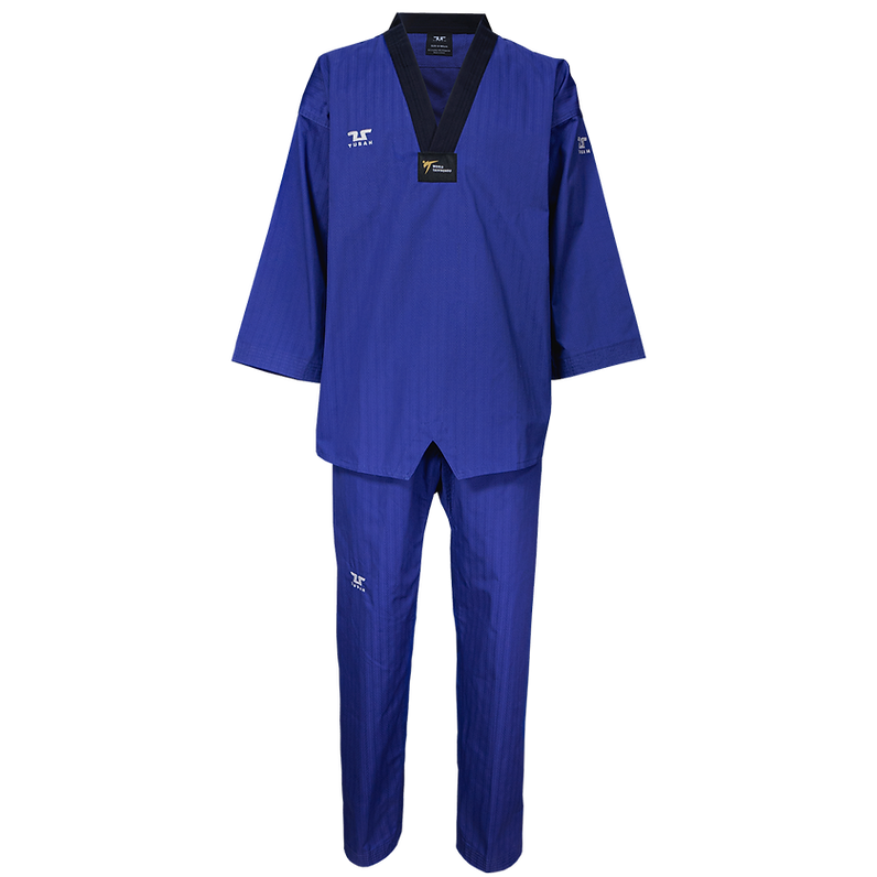 Tusah Blue Terra Dan Taekwondo Uniform - WT Approved