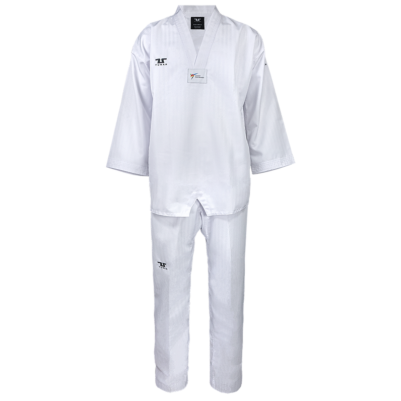 Tusah White Terra Taekwondo Uniform - WT Approved